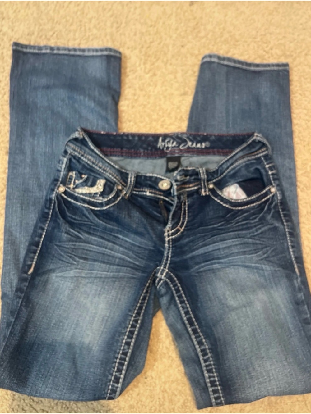 Women's Blue Denim Ariya Jeans